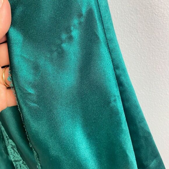 Victoria’s Secret Gold Label Vintage Satin Slip Mini Dress - Picture 7 of 9